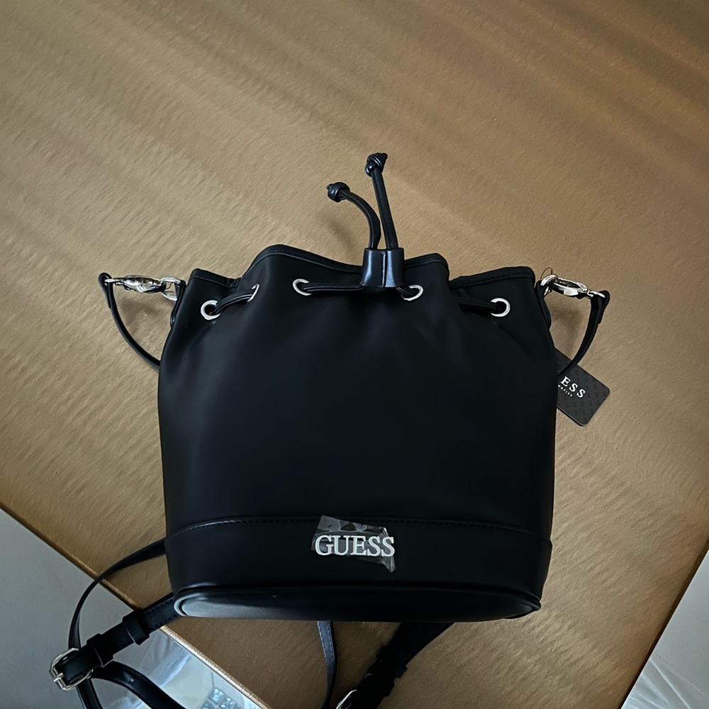 Guess Leather Bucket Backpack - Picture 5 of 5